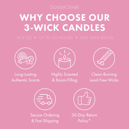 Cereal Ice Cream Bar 3-Wick Candle
