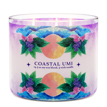 Coastal Umi 3-Wick Candle