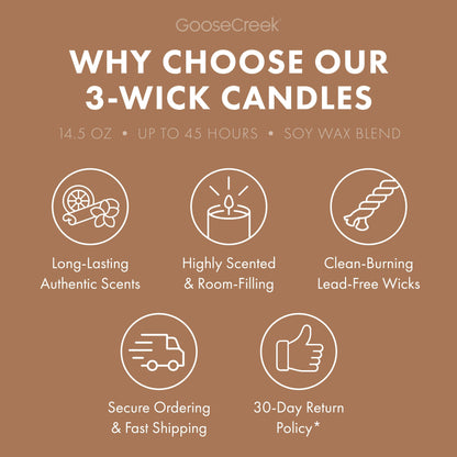 Earl Grey Tea 3-Wick Candle